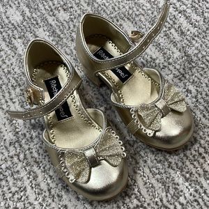 Gold Toddler Dress Shoes